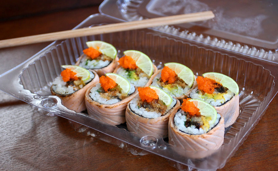 Tokyo Roll con anguila crocante