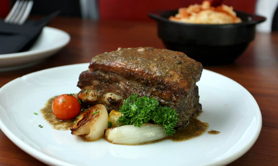 Costillar de cerdo de coccin lenta - Barrio Sur Restaurante