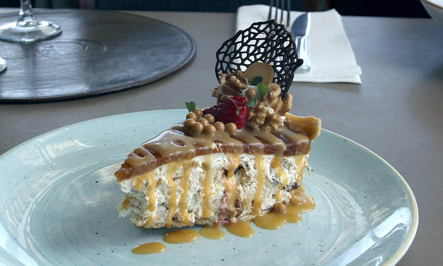 Cheesecake de alcayotas y nueces - Giratorio