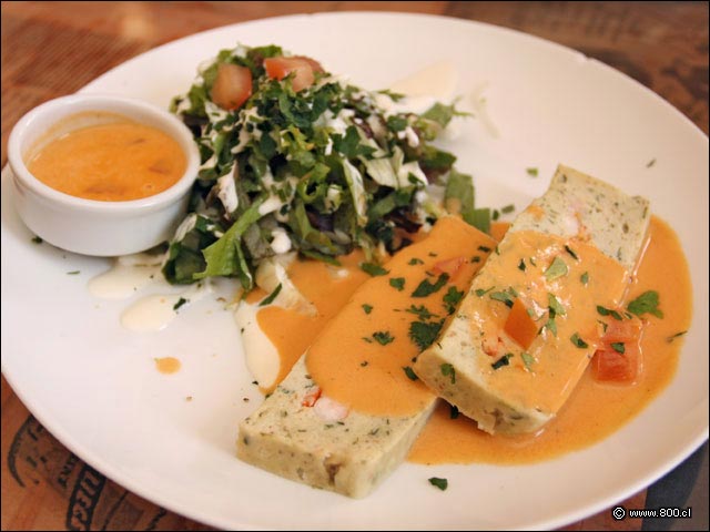 Terrina de Pescado y Camar�n - Les Comperes