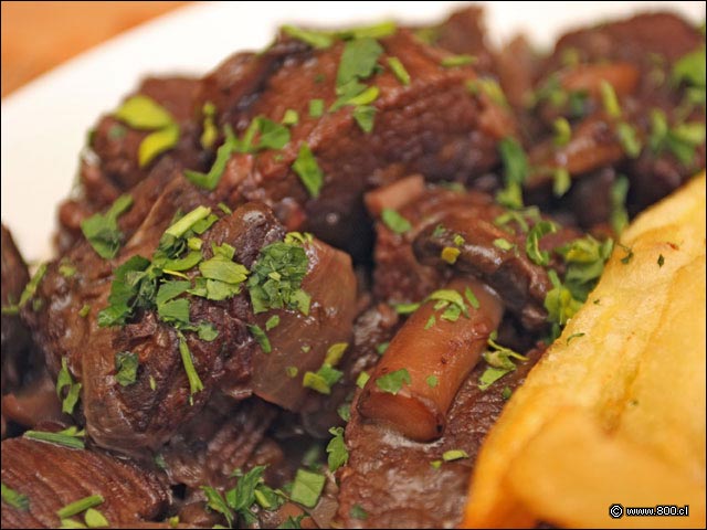 Boeuf Bourguignon del Restaurante Les Comperes - Les Comperes