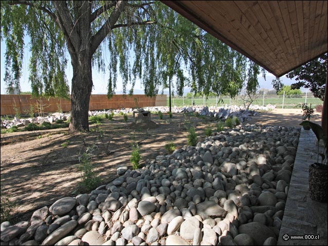 Vista de los jardines - Entre Ros (Rengo)