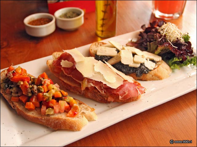 Mix de Bruschetas - Ma que cosa - Vidaparque