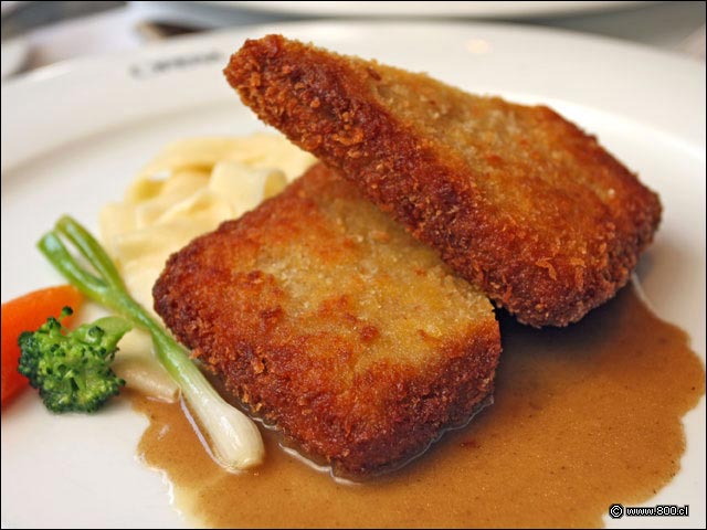 Escalopa de Ternera rellena con pasta de Trufa