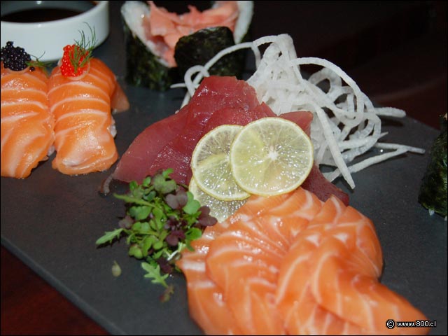 Degustacin de Sushis - Lobby Bar - Hotel Sheraton