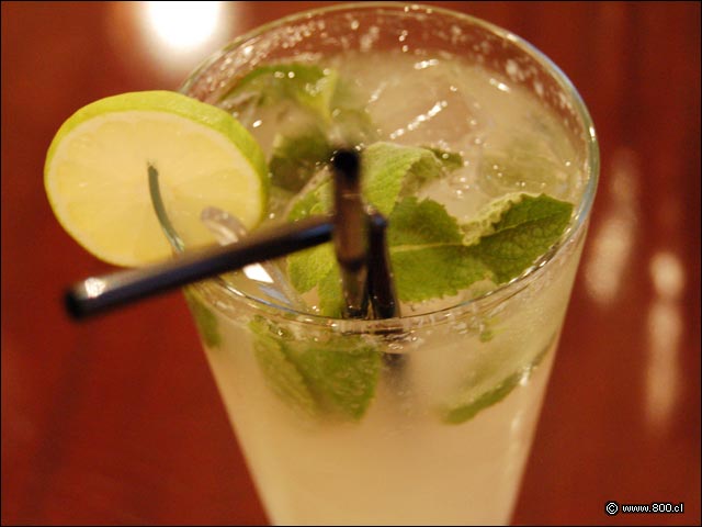 Detalle Mojito - Lobby Bar (Sheraton Santiago)