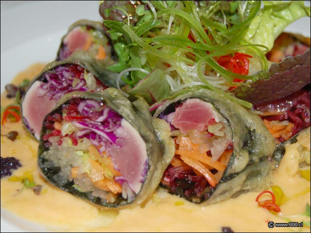 Nori roll salad - Lobby Bar (Sheraton Santiago)