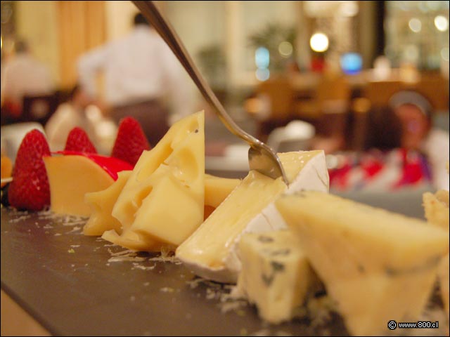 Quesos variados - Lobby Bar - Hotel Sheraton