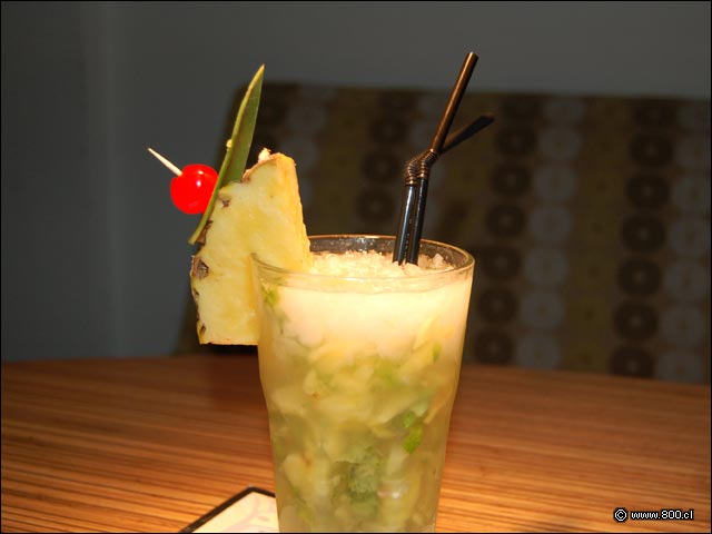 El refrescante Mojito Pi�a - Santer�a