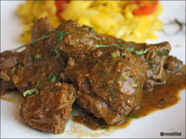 Primer plano de Seco de Cordero - Cevichela (Vitacura)