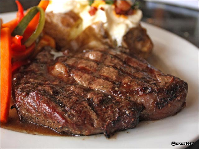 Trozo de Lomo vetado en Ribeye - Tony Romas (Parque Arauco)