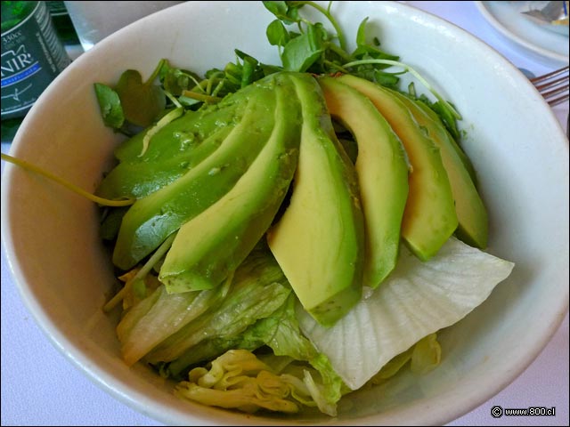 Ensalada lechuga, berros y plata - Eladio - La Reina