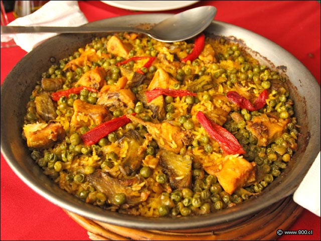 Paella de Conejo - La Bodeguilla de Cristbal