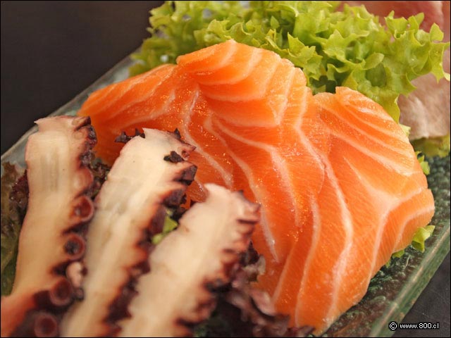 Sashimi de Salmn - Tempura - Parque Arauco