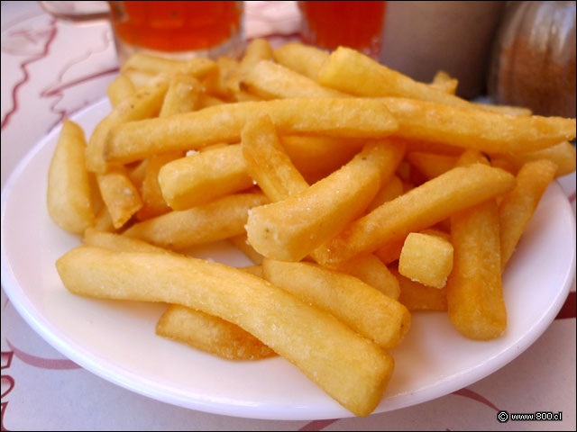 Papas fritas - Fuente Chilena - Apoquindo