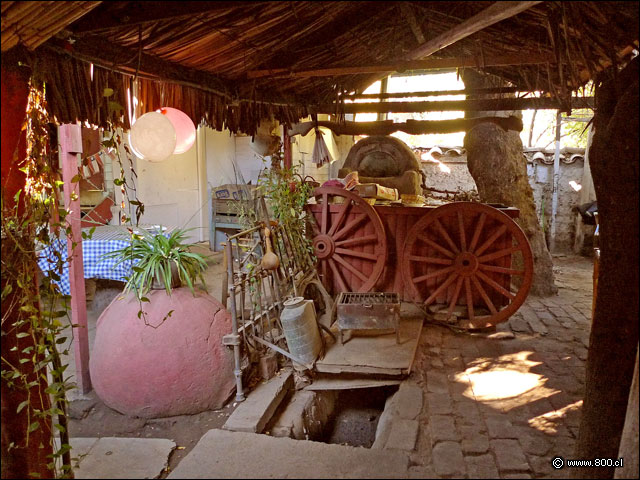 Detalle de su horno de barro - Las Piedras de Molino (San Felipe)