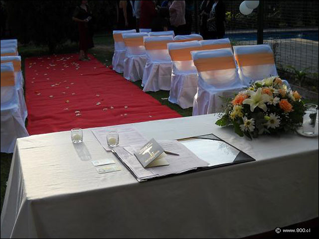 Para una ceremonia intima. - Casona Santa Teresa de Tango