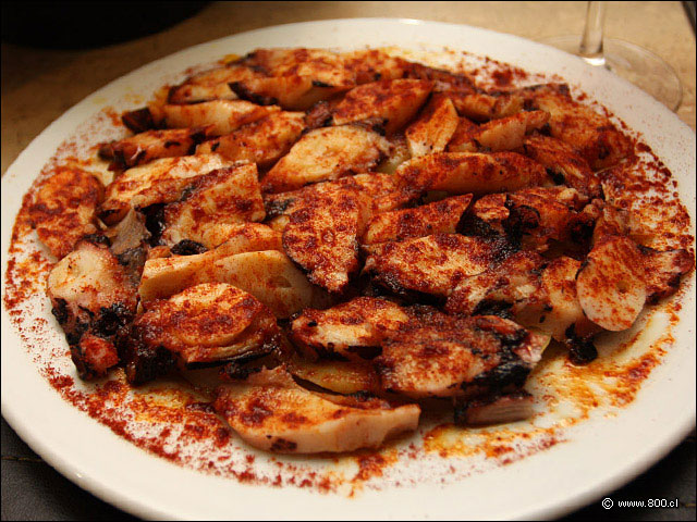 Pulpo a la Gallega con paprika