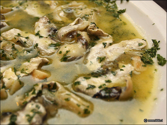 Las Kokotxas en Salsa Verde del restaurante Txoko Alaves - El Txoko Alavs