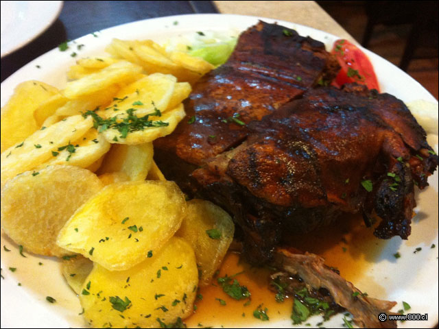 Cochinillo al horno con papas chaucha - El Txoko Alavs