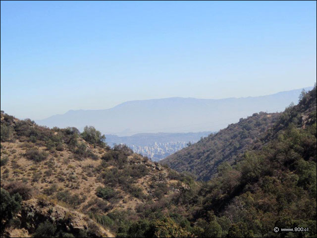 Vista desde la codillera - Parque Natural Aguas de Ramn