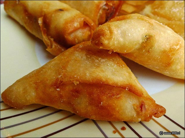 Empanadas de Camarn  del Restaurant  Kitcheng - Kitcheng