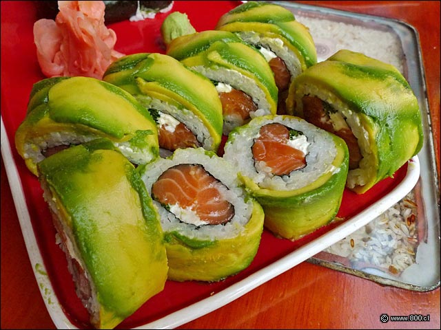 Avocado Roll del restaurante Kitcheng - Kitcheng