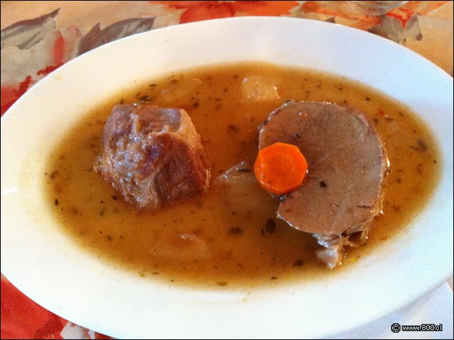 Carne Mechada al jugo - Restaurante Dario (Linderos)