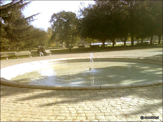Pileta de agua - Parque Quinta Normal