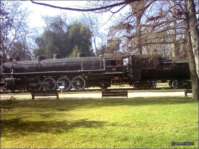 Una de las locomotoras ms largas del continente - Museo Ferroviario