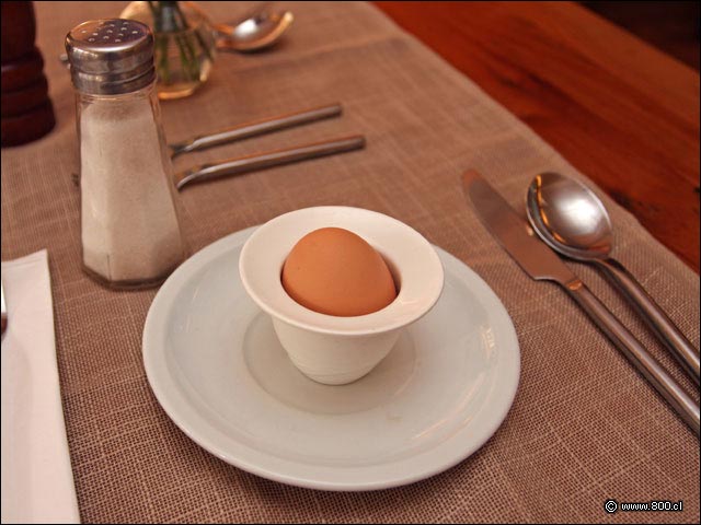 Huevo a la Copa - Qunoa Restaurante