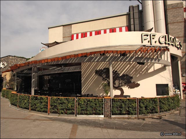 Vista exterior de la terraza - P.F. Changs  (Boulevard Parque Arauco)