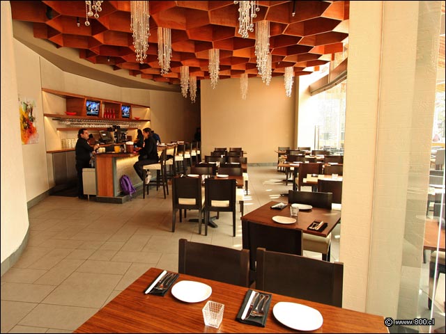 Comedor norte y acceso a terraza - P.F. Changs  (Boulevard Parque Arauco)