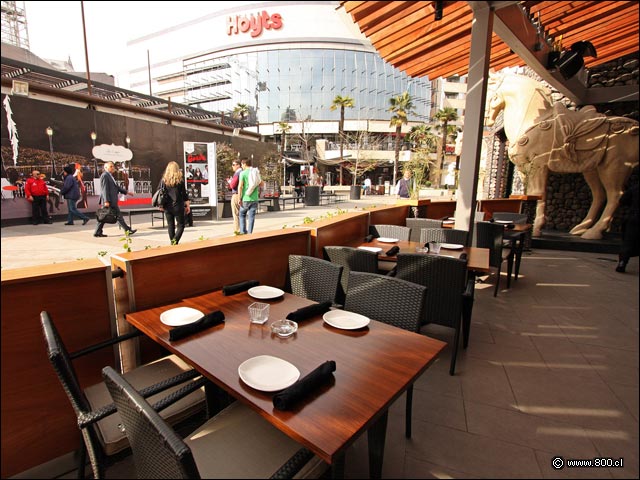 Terraza y vista al mall - P.F. Changs  (Boulevard Parque Arauco)