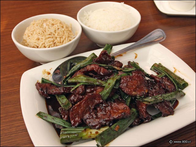 Mongolian Beef - P.F. Changs  (Boulevard Parque Arauco)