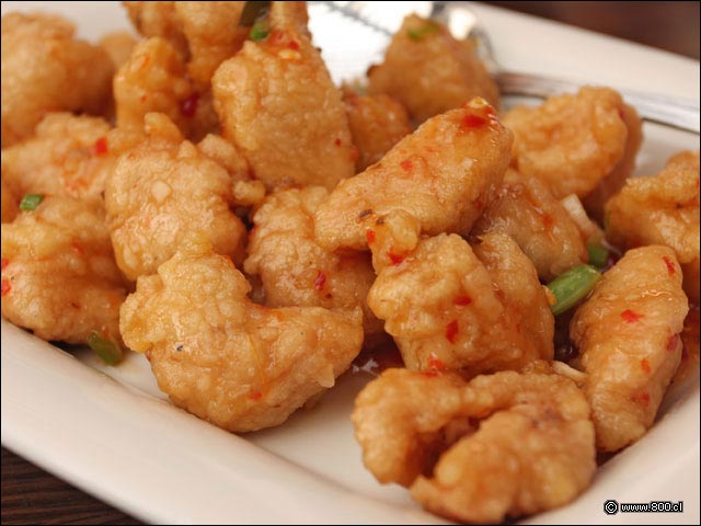 Detalle de Orange Peel Chicken - P.F. Changs  (Boulevard Parque Arauco)