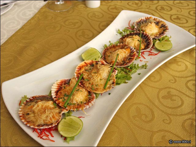 Erizos a la Parmesana del restaurante Alfresco - Alfresco (Las Condes)