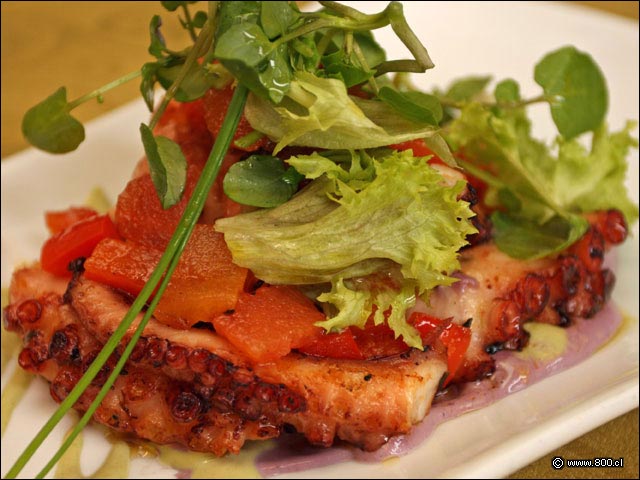 Detalle de Pulpo Crocante del restaurante Alfresco - Alfresco (Las Condes)