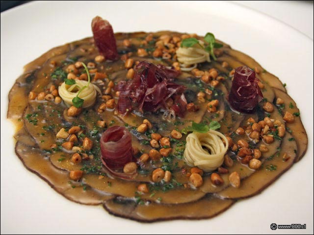 Carpaccio de Ceps