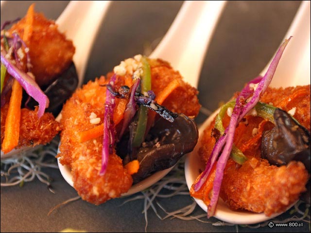 Camarones Apanados en Panko - House - Casa del Vino