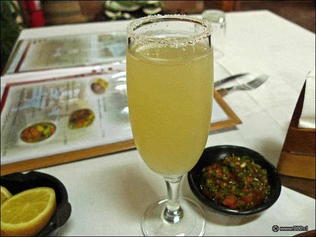 Pisco sour - La Bodeguita de Muoz  San Esteban