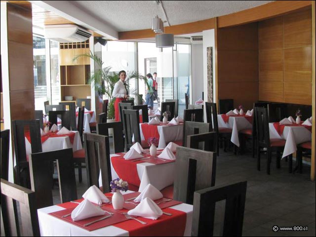 Comedor interior - Un Oasis Restaurant