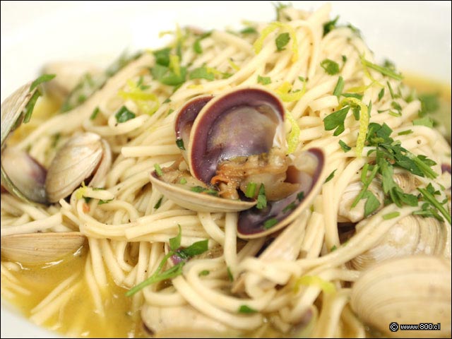 Tagliolini alle Vongole - Divertimento Chileno