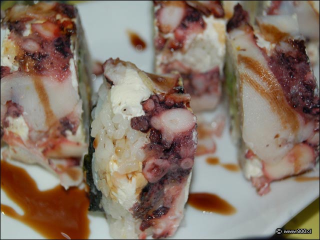 Sabroso Rollo de Pulpo - Moloko - Tobalaba