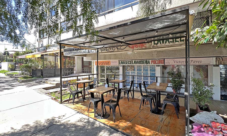 Terraza complementaria de Guappo Bistr