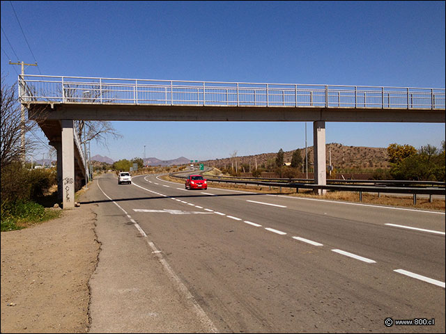 Pasarela de referencia viniendo de Sur a Norte - El Rancho de Doa Mara