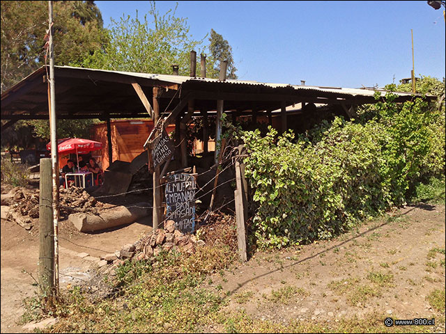 Fachada exterior del restaurante picada Rancho de Doa Mara - El Rancho de Doa Mara