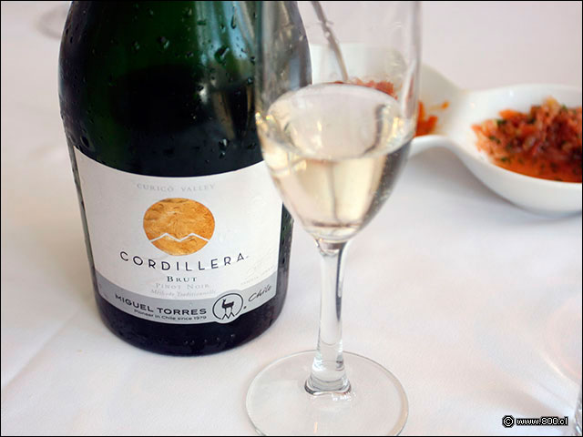 Espumante Cordillera Brut, de la Via Miguel Torres