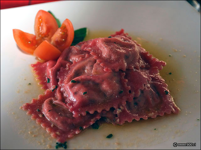 Ravioles de Beterraga - Signore Pizza