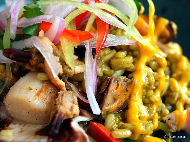 Ostiones en Arroz Norteo - La Mar Cebichera